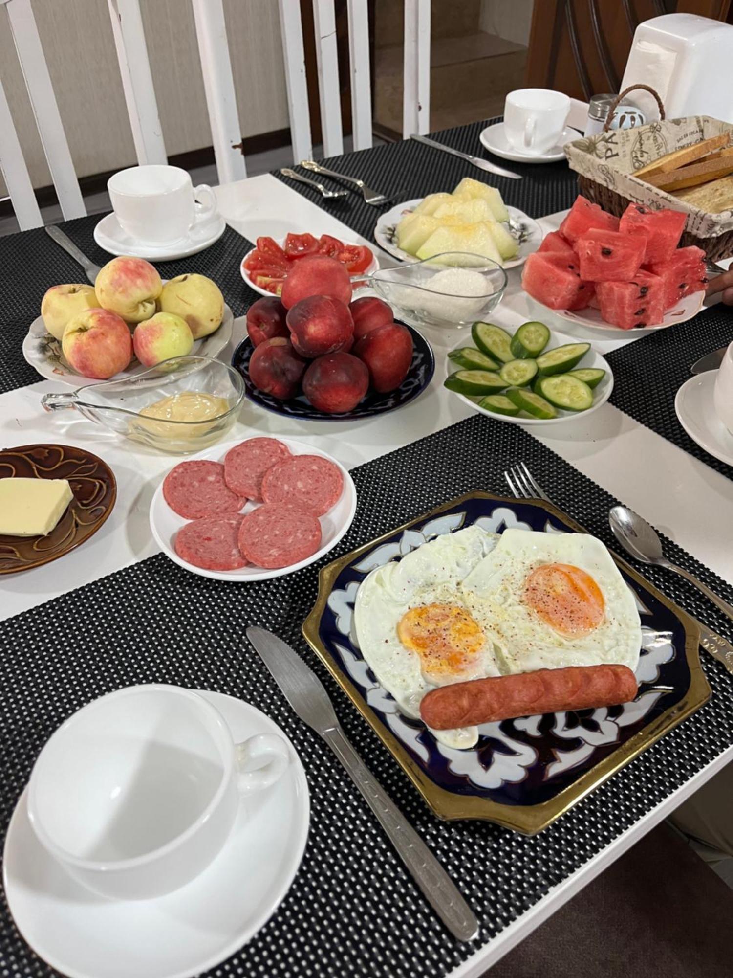 Al Bukhari Boutique Hotel Buchara Buitenkant foto