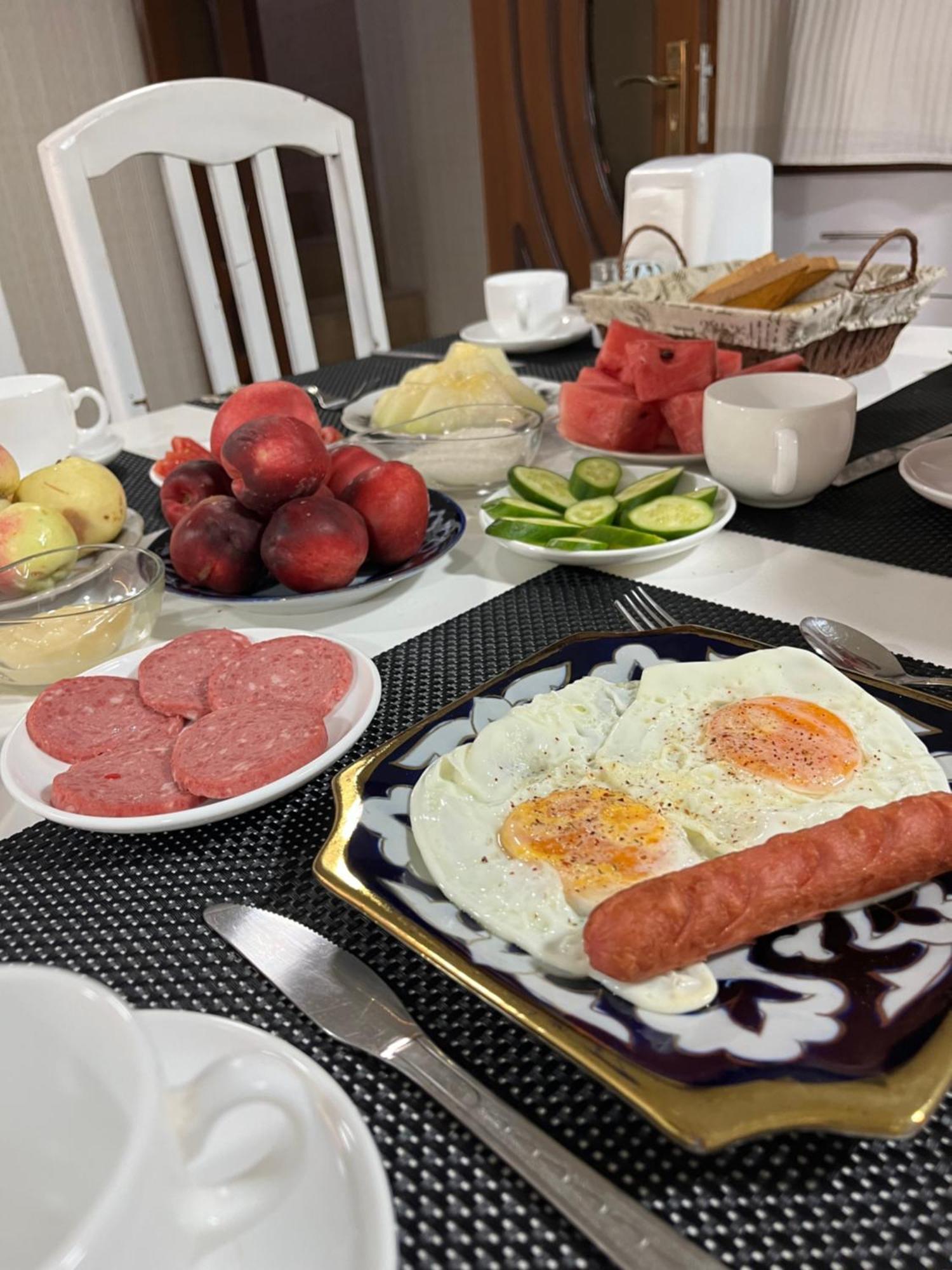 Al Bukhari Boutique Hotel Buchara Buitenkant foto